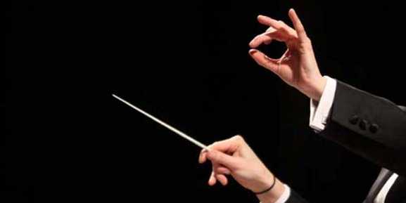 bacchetta del direttore dorchestra